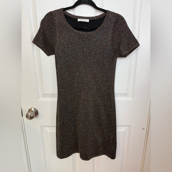 Sandro Riva Multicolored Metallic Dress Size 1/Small - Picture 3 of 11
